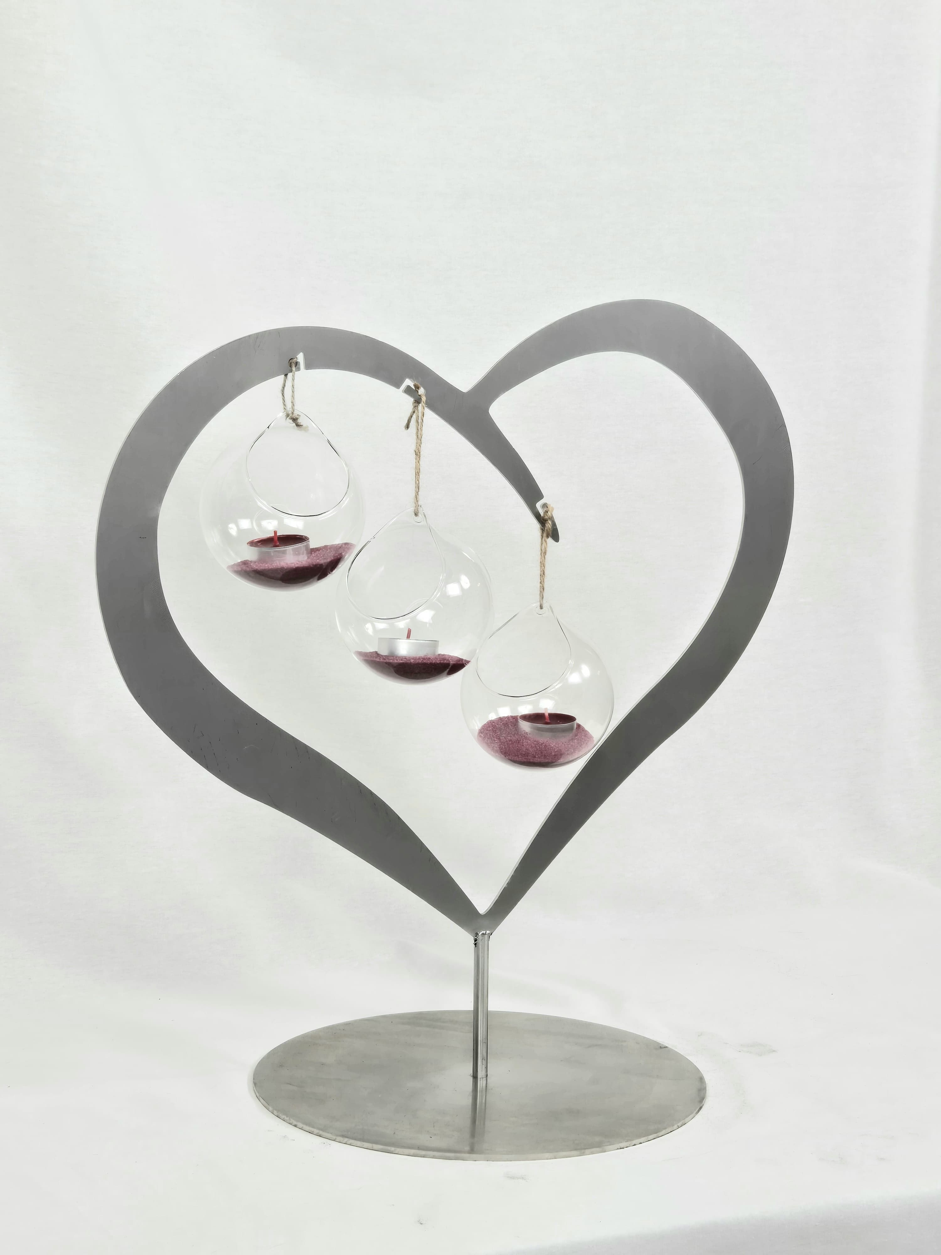 Modern tree style wedding candle centerpiece